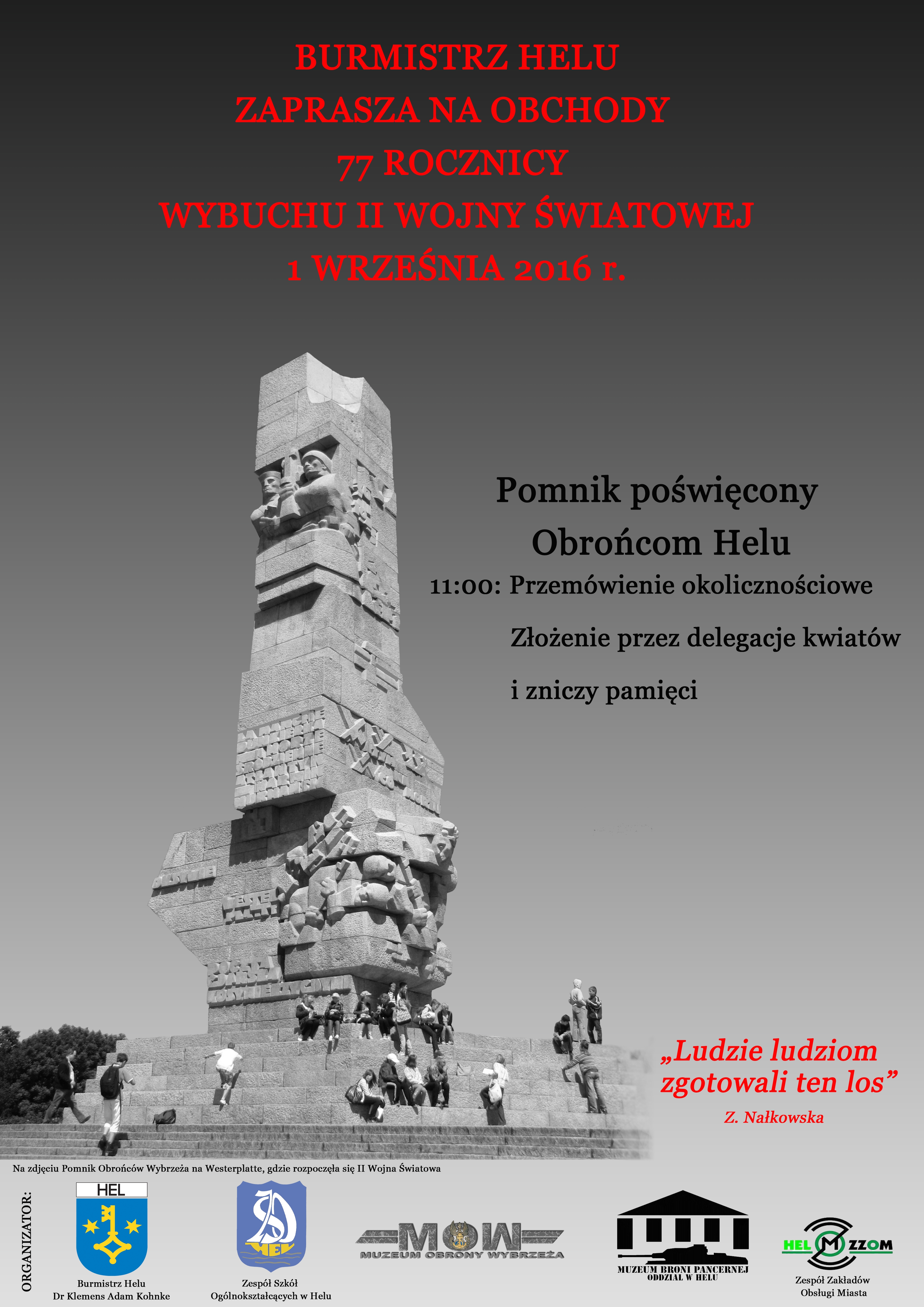 77_rocznica_wybuchu_II_wojny_swiatowej_plakat