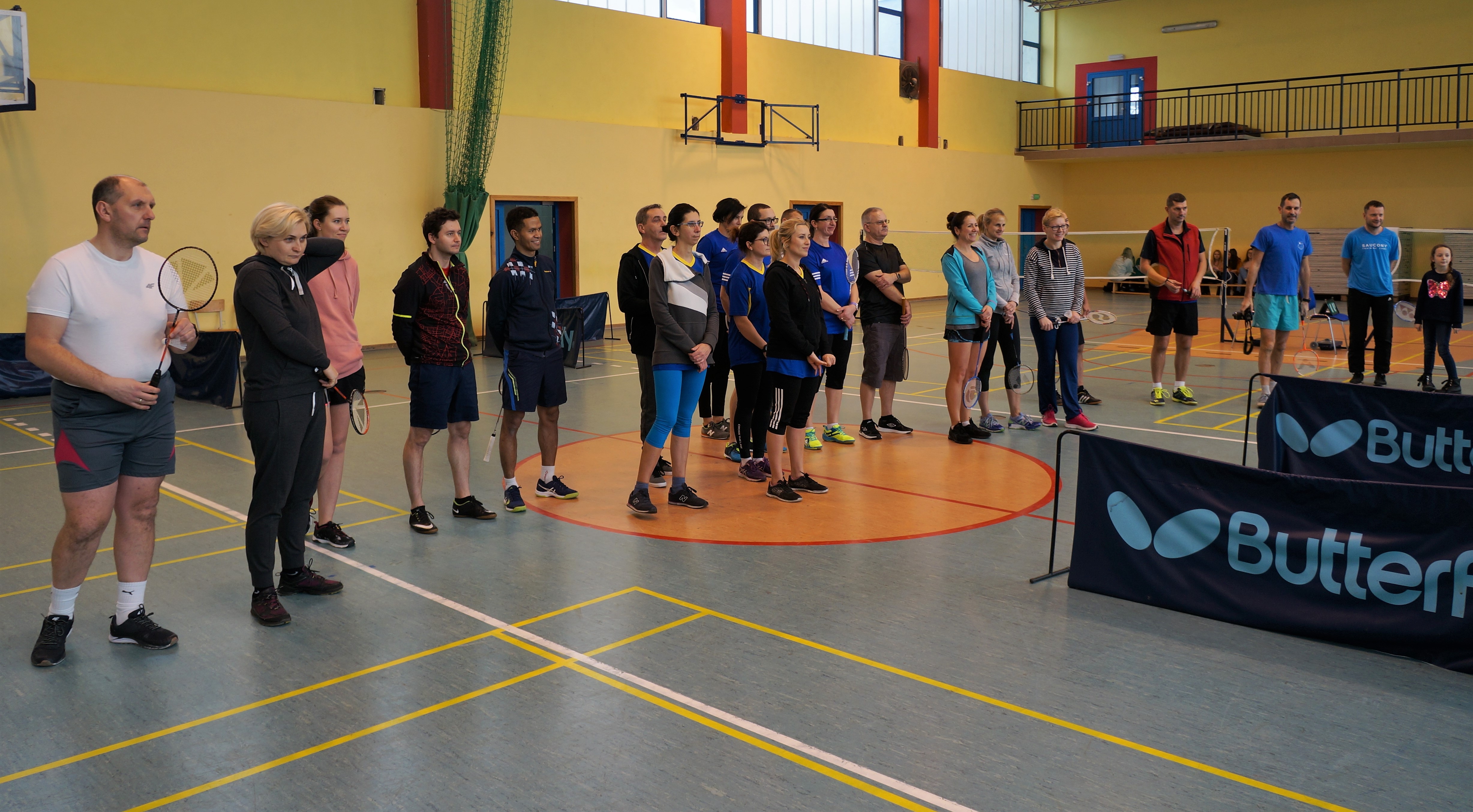 20.01.2019 Badminton Nauczycieli 1