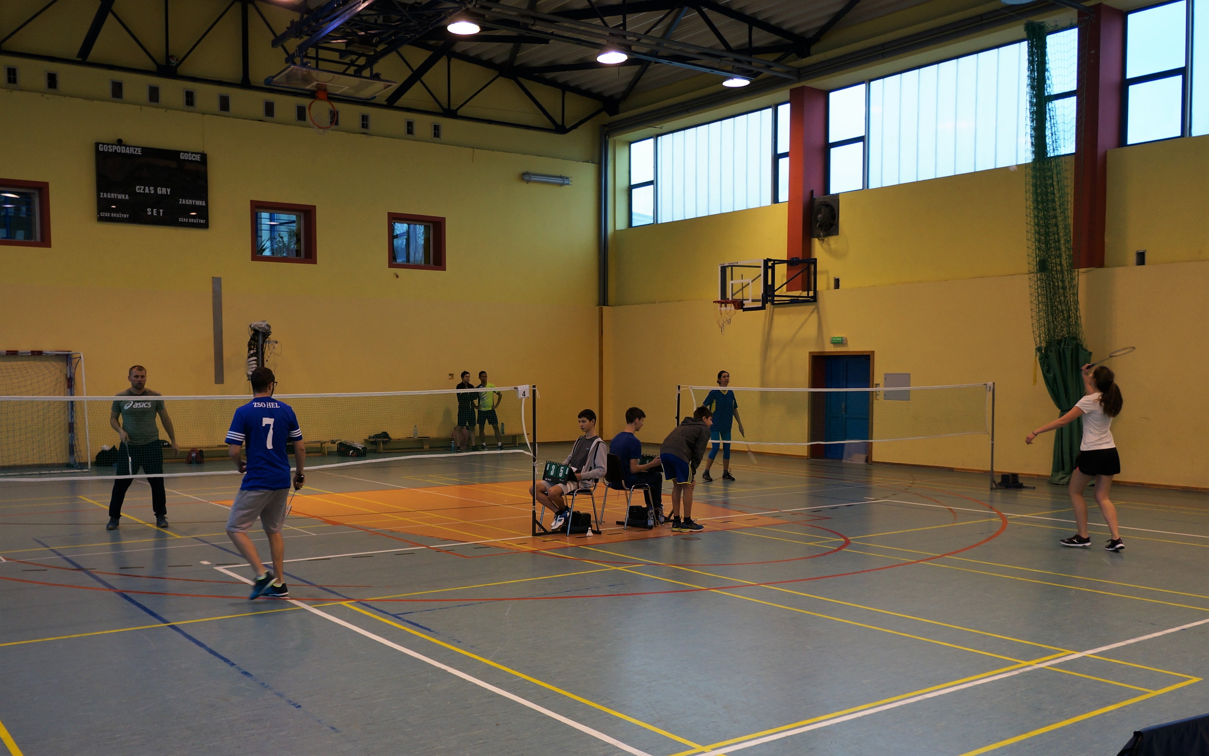 20.01.2019 Badminton Nauczycieli 5