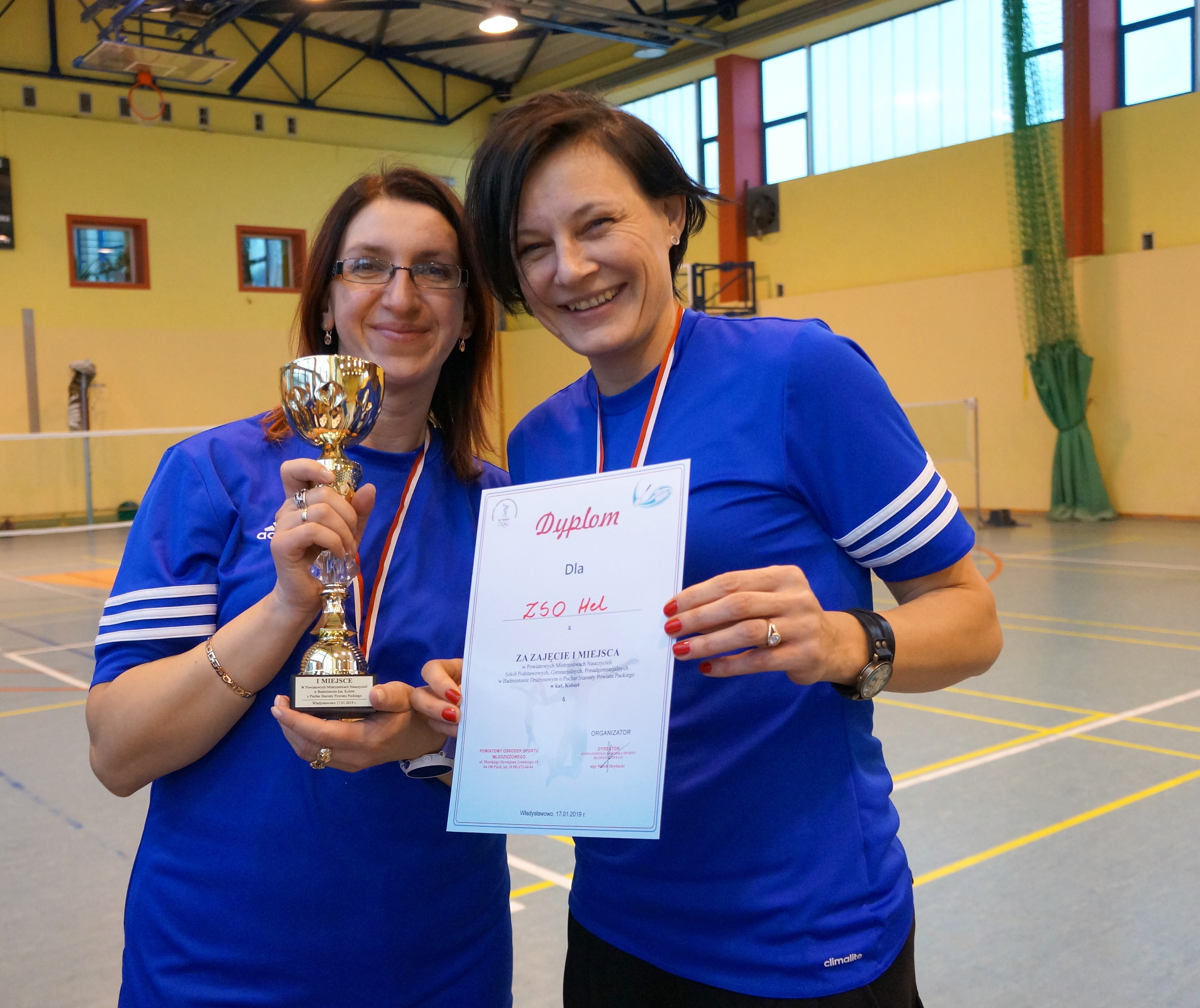 20.01.2019 Badminton Nauczycieli 7