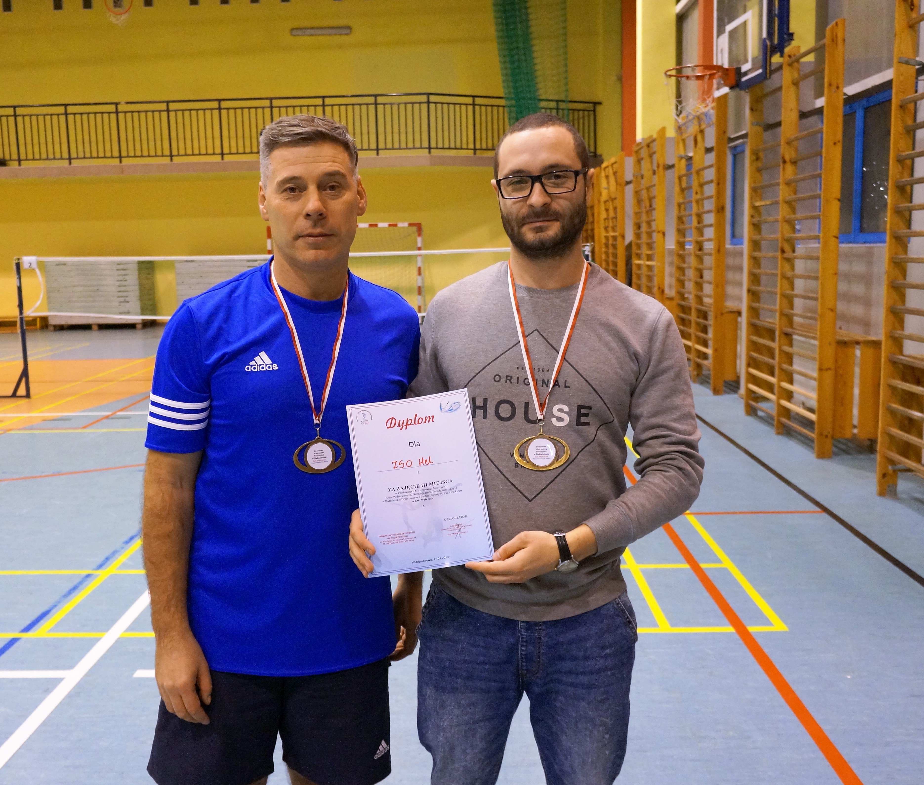 20.01.2019 Badminton Nauczycieli 8