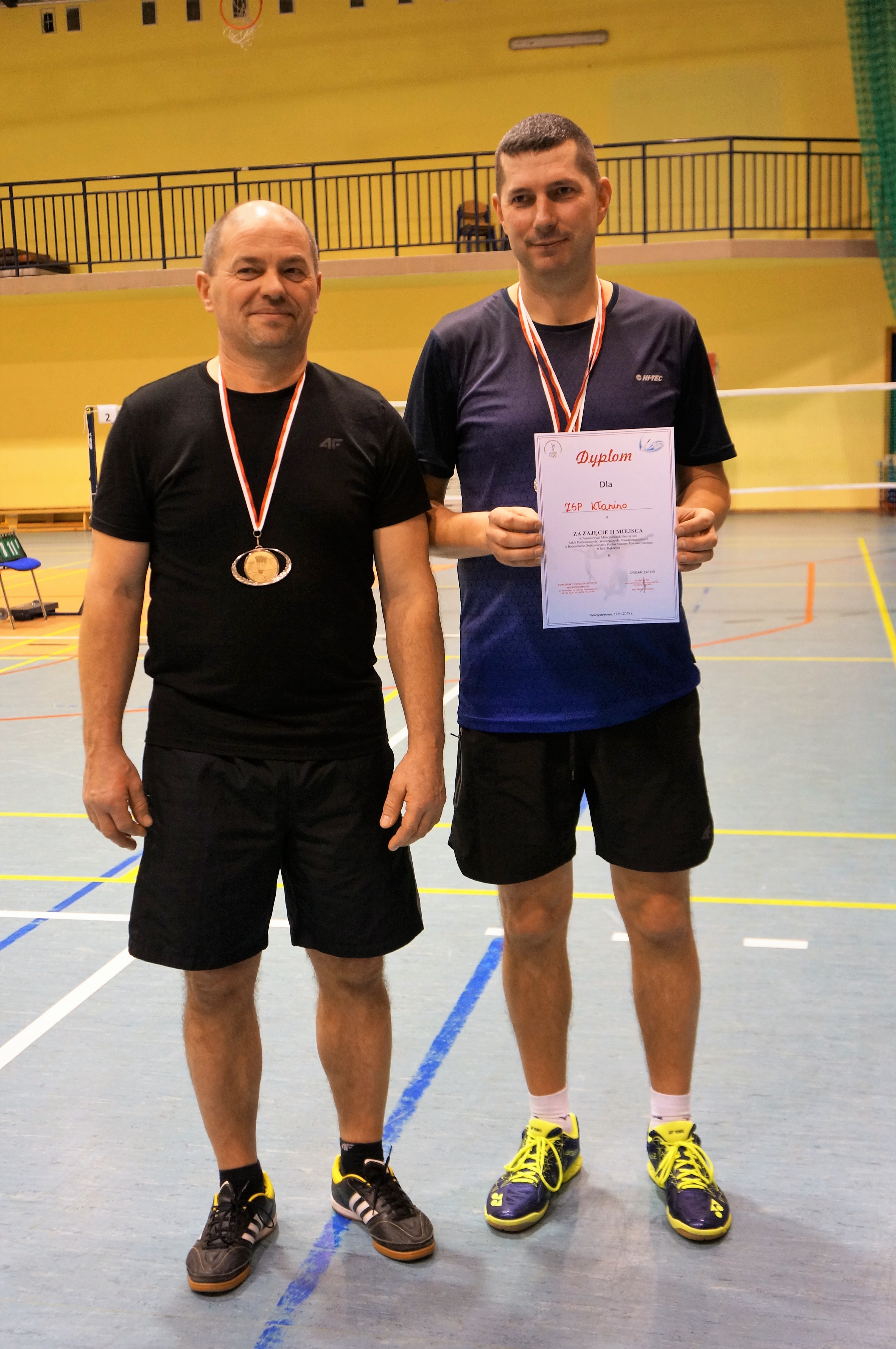 20.01.2019 Badminton Nauczycieli 10