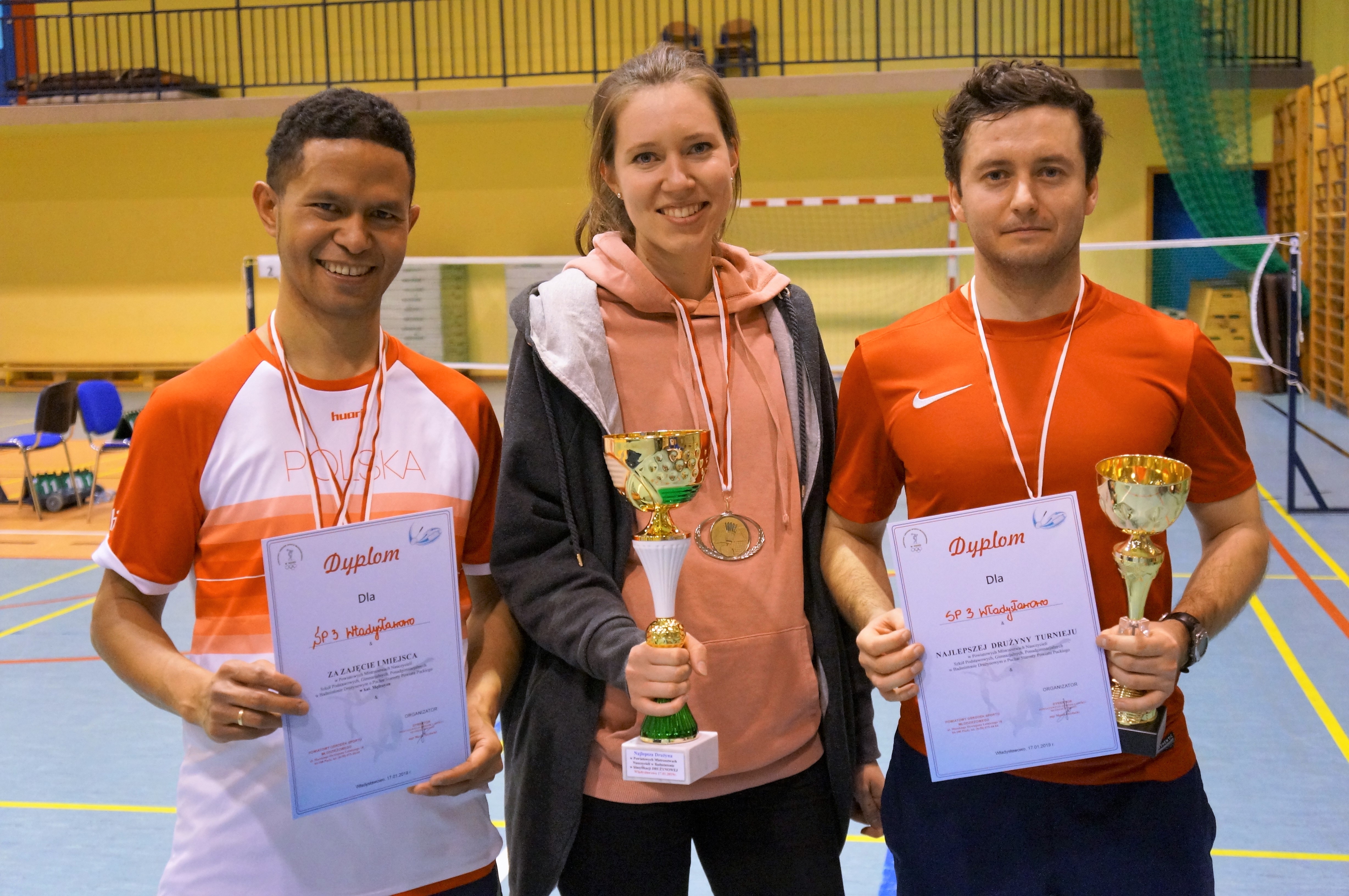 20.01.2019 Badminton Nauczycieli 9